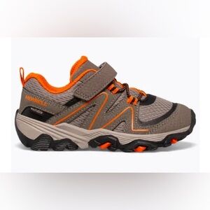 Merrell Kids Trail Quest Jr in Gunsmoke Running Hiking Trail Shoes